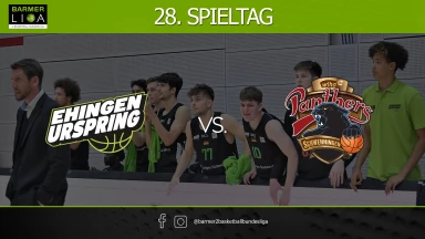 ProA: TEAM EHINGEN URSPRING vs. wiha Panthers Schwenningen