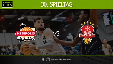 ProA: Medipolis SC Jena vs. Bayer Giants Leverkusen