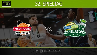 ProA: Medipolis SC Jena vs. RÖMERSTROM Gladiators Trier