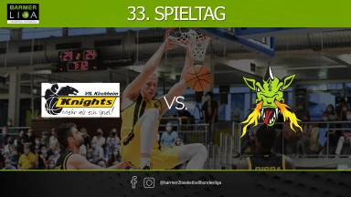 ProA: VfL Kirchheim Knights vs. Artland Dragons