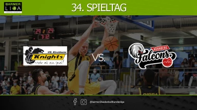 ProA: VfL Kirchheim Knights vs. Nürnberg Falcons BC