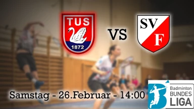 2. Badminton Bundesliga: TuS 1872 Schwanheim vs SV Fischbach