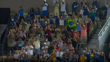 Davis Cup 2022: Starker Ballwechsel! Monteiro bringt mit Winner Stadion zum Ausrasten