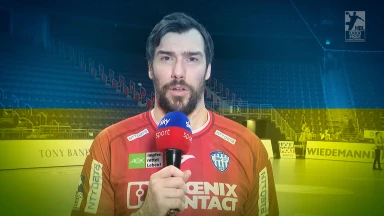 Ukraine-Krieg: Handball-Bundesligisten drücken in jeweiliger Landessprache Mitgefühl aus