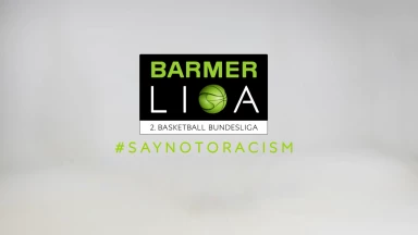Die Teams der BARMER 2. Basketball Bundesliga sagen "No to rasicsm"!