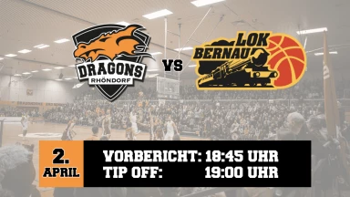 ProB Playdown: Dragons Rhöndorf vs. LOK BERNAU