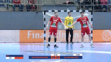 2. HBL: Blaue Karte und spektakuläre hinterrücks Tore - Die Highlights des 29. Spieltags