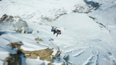 Flüssige Läufe & großer Backflip - Siegerläufe der Open Faces 4* FWQ Final Gurgl