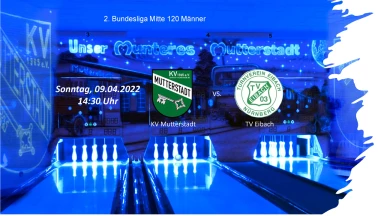 2. Bundesliga Mitte 120 Männer: KV Mutterstadt - TV Eibach