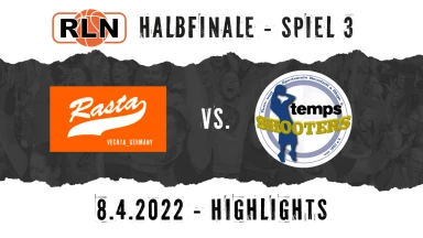 Highlights: SC RASTA Vechta - TSV Neustadt temps Shooters 83:62 (8.4.22)