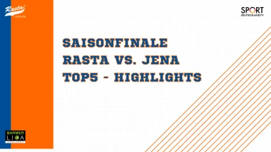 TOP5-Highlights: RASTA Vechta vs. Medipolis SC Jena (13.4.22)
