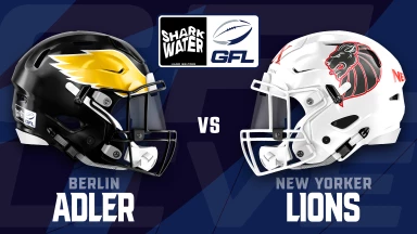 GFL: Berlin Adler vs. New Yorker Lions Braunschweig