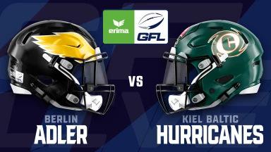 GFL: Berlin Adler vs. Kiel Baltic Hurricanes