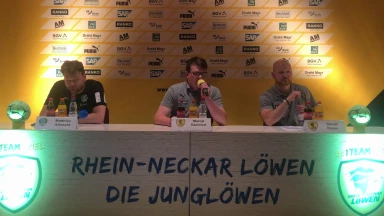 U19: Trainergespräch Rhein-Neckar Löwen vs. SC DHfK Leipzig