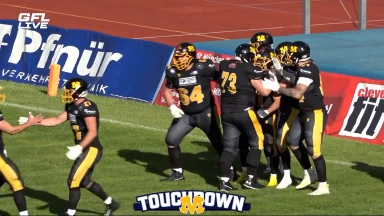 GFL: Die Munich Cowboys gewinnen am ersten Spieltag gegen die Marburg Mercenaries