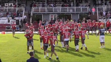 GFL: Sensation zum Auftakt - Potsdam siegt knapp gegen Meister aus Dresden