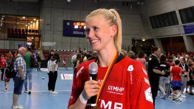 HBF: "Ein cooler Monat" - Kim Naidzinavicius der SG BBM über die letzten Erfolge des Teams