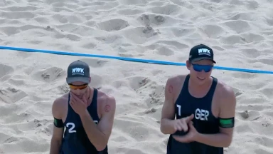 Highlights - Beachvolleyball WM 2022 - Ehlers/Wickler (GER) vs. Diaz/Alayo (CUB)