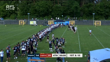 GFL2: Longhorns holen sich den Auswärtssieg