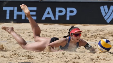 Beachvolleyball WM 2022 - Viertelfinale - Pavan/Melissa (CAN) vs. Duda/Ana Patrícia (BRA)