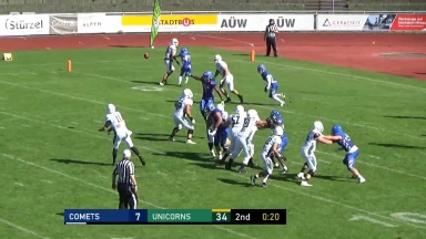 GFL: Schwäbisch Hall Unicorns weiterhin ungeschlagen