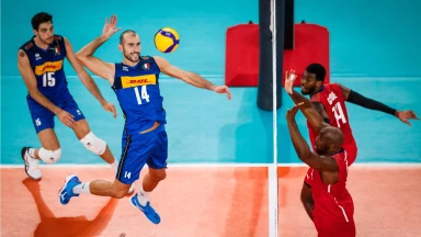 Italien triumphiert im Achtelfinale gegen Kuba