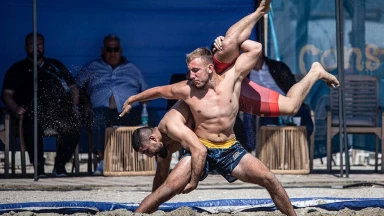 Beach Wrestling Weltmeister am Schwarzen Meer gekürt