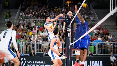 Italien schlägt Frankreich im Viertelfinale