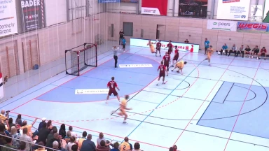 2. HBL: Klasse behind the back Pass von Beckmann auf Köder