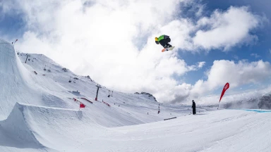 Highlights der Halfpipe bei den Winter Games New Zealand 2022