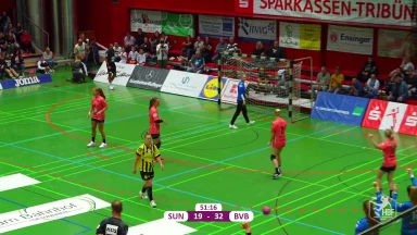 Klasse Anspiel und cooler Heber von Johannsen gegen Dortmund