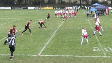 5er DFFL Flag Bowl, Odelzhausen | Lübeck vs. Walldorf