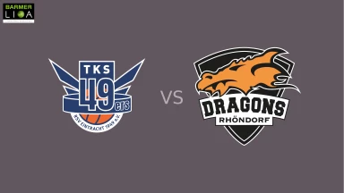 ProB Nord 22/23: TKS49ers vs. Dragons Rhöndorf