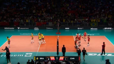 Brasilien sorgt für die erste Niederlage von China