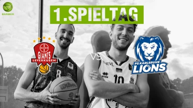 ProA: Bayer Giants Leverkusen vs. PS Karlsruhe LIONS
