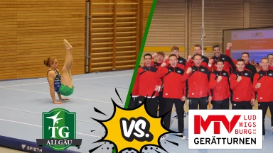 TG Allgäu vs. MTV Ludwigsburg | 2. Bundesliga Kunstturnen | Deutsche Turnliga