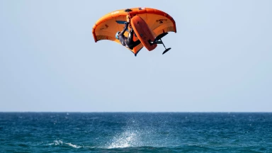 Wingfoil Surf-Freestyle nimmt Fahrt auf bei GWA Wingfoil World Cup Tarifa 2022