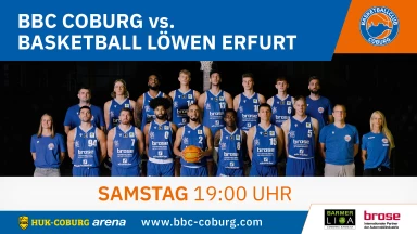 ProB Süd: BBC Coburg vs. Basketball Löwen Erfurt
