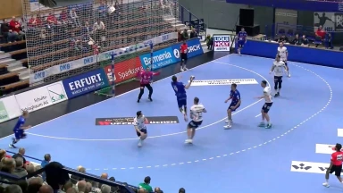 DHB-Pokal: 10 Tore! Alexander Weck trägt den Bergischen HC in die nächste Runde