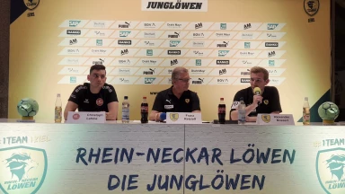 Pressekonferenz - 3. LIGA: Rhein-Neckar Löwen II vs. HG Oftersheim/Schwetzingen