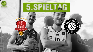ProA: Bayer Giants Leverkusen vs. WWU Baskets Münster