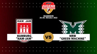 JLT 2022 Mannheim – Hamburg Ham Jam vs NRW Green Machine – Gruppe A1