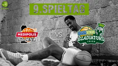 ProA: Medipolis SC Jena vs. RÖMERSTROM Gladiators Trier