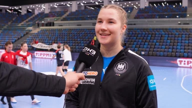 Kathi Filter freut sich auf die EM! Die Stimmen zum EM-Vorbereitungsspiel