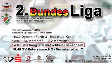 SG Obing - G'mütlichkeit Luckenpaint (2. BL LG)