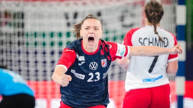 EM der Frauen: Gruppe l: Kroatien vs. Schweden