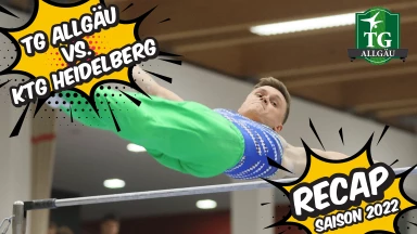 TG Allgäu vs. KTG Heidelberg – Recap | 2. Bundesliga Kunstturnen 2022 | DTL
