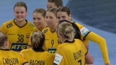 Highlights: Schweden schlägt stark kämpfende Ungarinnen