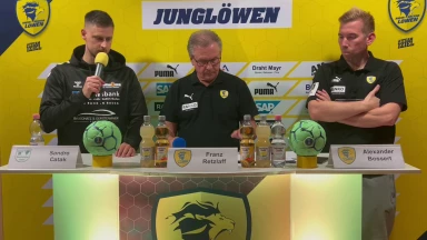 Pressekonferenz - 3. LIGA: Rhein-Neckar Löwen vs. TVS 1907 Baden-Baden