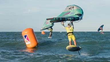 Souveräne Leistungen von Suardiaz und Galea im Surf-Slalom